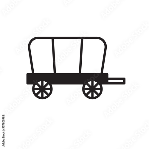 Wagon for Transportation Icon