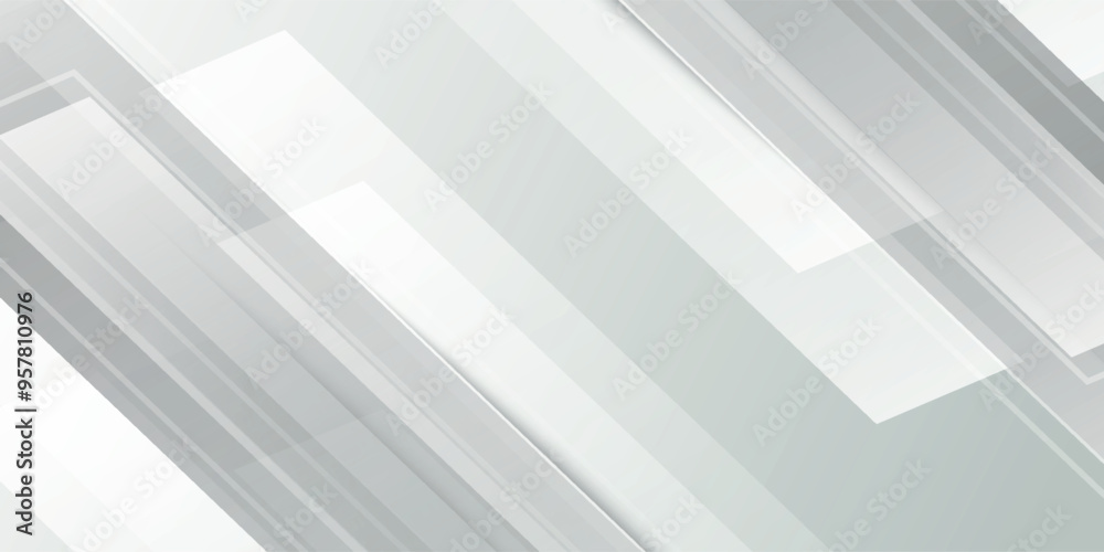 Obraz premium White vector abstract background with simple geometric shapes.vector