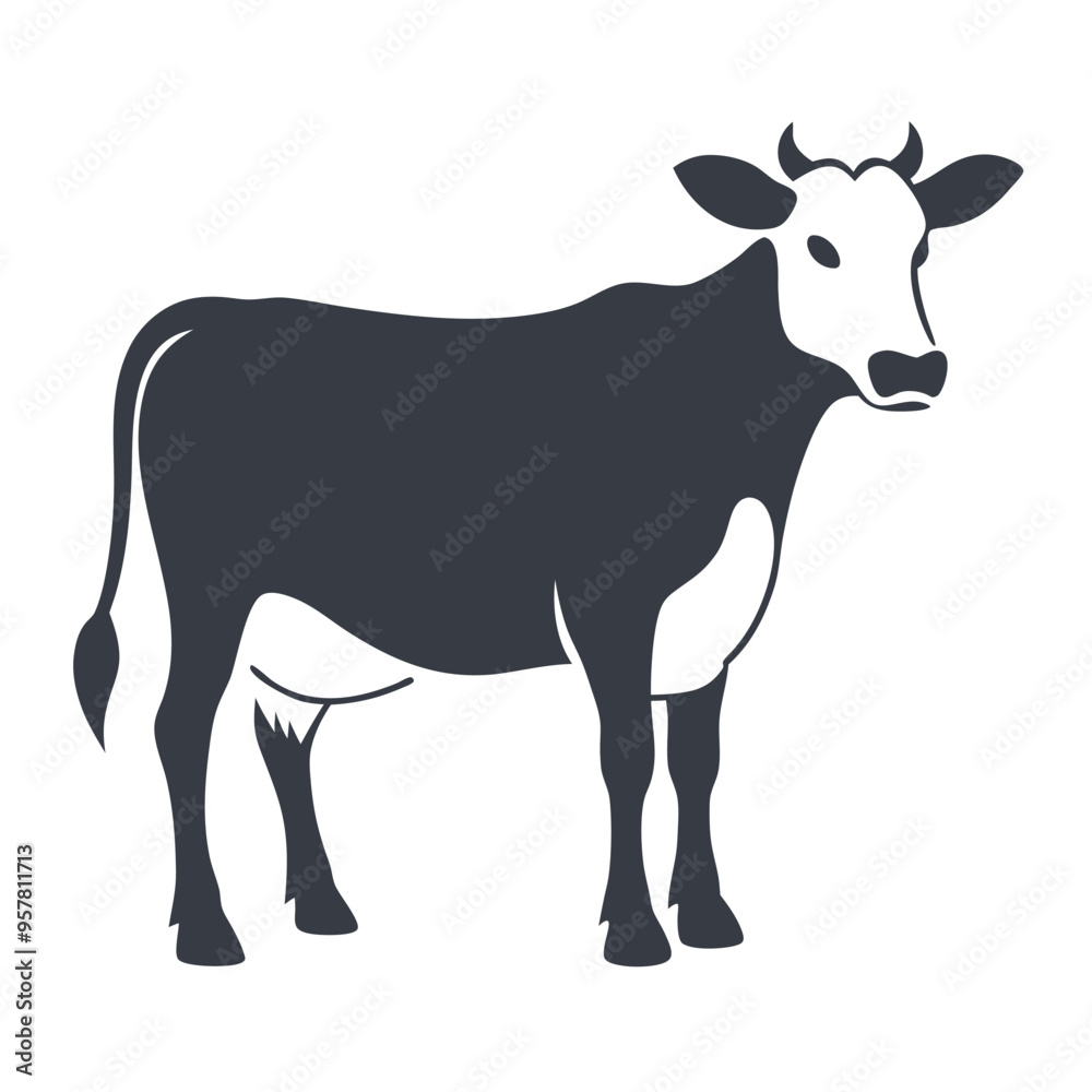 Cow logo design vector illustration Cow logo design vector illustration