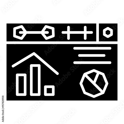 Dashboard Icon Element For Design