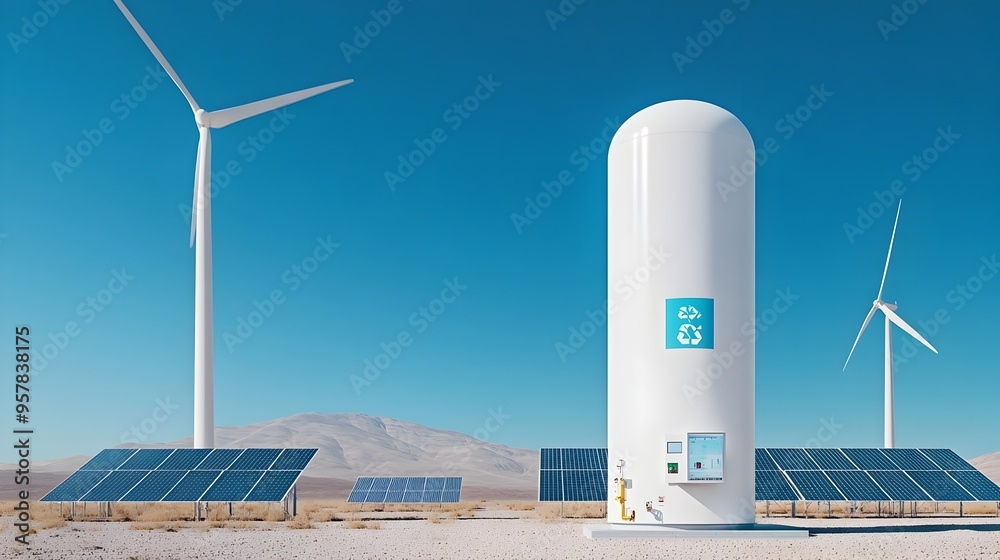 State of the Art Green Hydrogen Production Facility with Renewable Energy Technologies State of the Art Green Hydrogen Production Facility with Renewable Energy Technologies