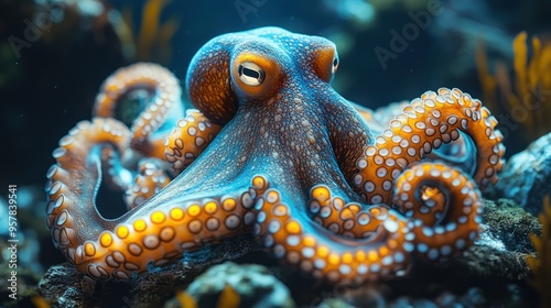 Octopus in the Ocean