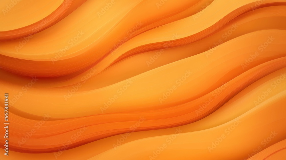 A vibrant abstract orange backdrop featuring soft, wavy lines creates a modern, cartoonstyle design perfect for visuals. A vibrant abstract orange backdrop featuring soft, wavy lines creates a modern, cartoonstyle design perfect for visuals.
