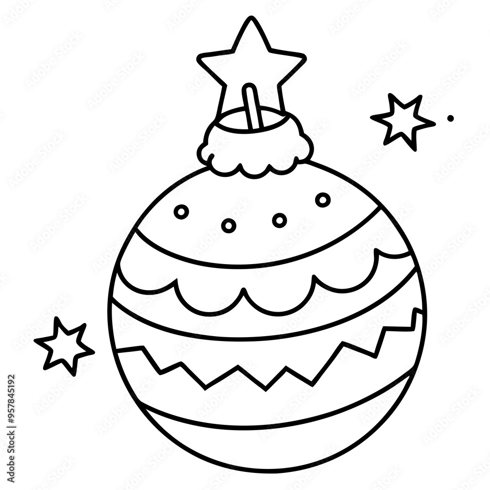 christmas tree with snowman and gifts line art vector svg christmas tree with snowman and gifts line art vector svg