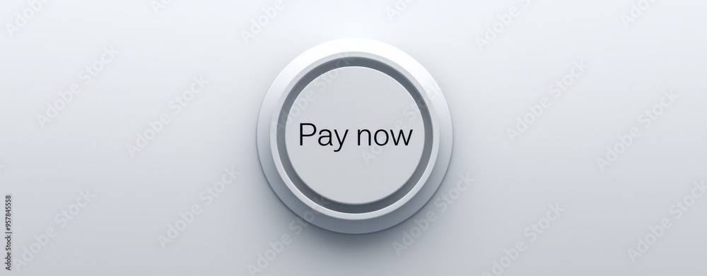 white 'Pay Now' Button grey text with white Background white 'Pay Now' Button grey text with white Background