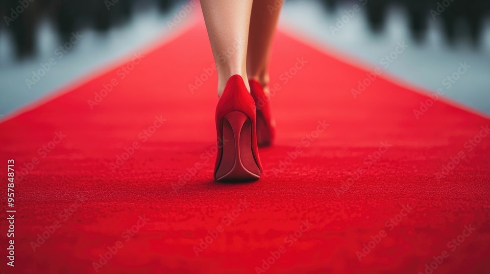 Celebrities Dazzling in Glamorous Attire on the Prestigious Awards