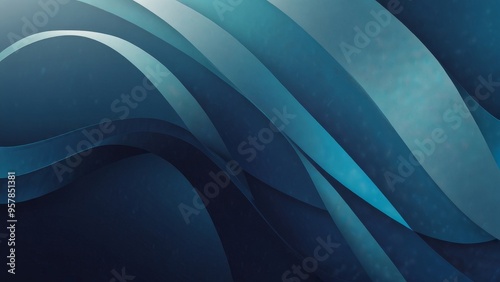 Vibrant Wavy Abstract Background