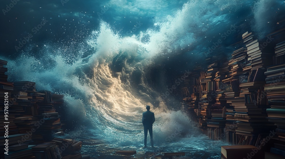 Powerful Wave of Transforming Literature Crashing Down on Intellectual Consciousness