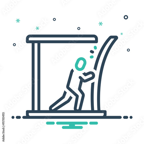 Mix icon for overcoming