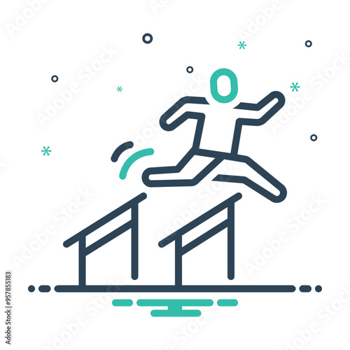 Mix icon for hurdle