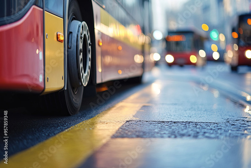 Dedicated bus lanes to improve public transport efficiency