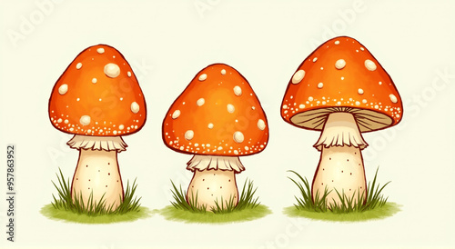 fly agaric mushroom photo