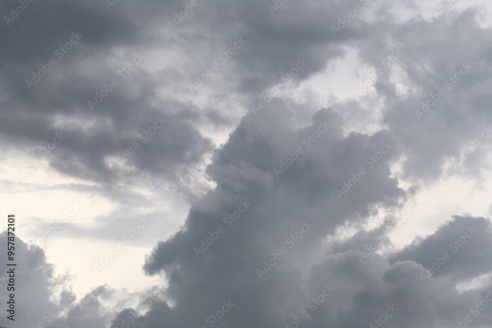 Sky is overcast, storm is coming, rain is about to fall. Sky is overcast, storm is coming, rain is about to fall.