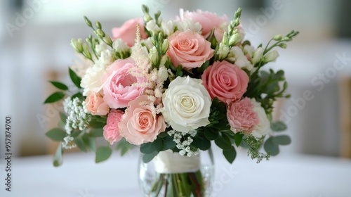 Personalized handcrafted wedding favors for guests with a deep depth of field capturing the elegant and romantic details of the