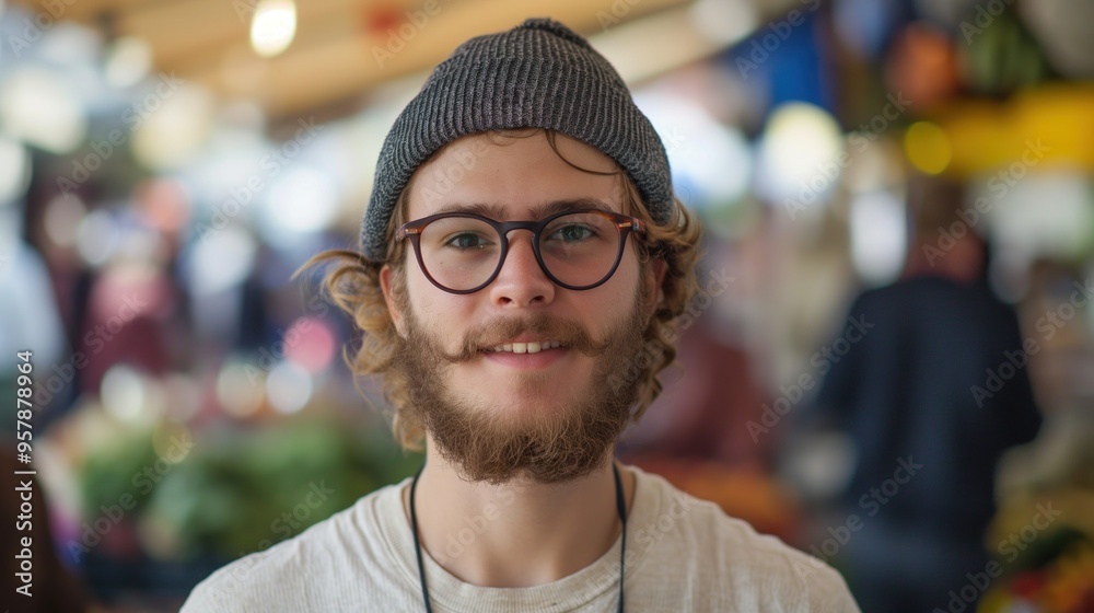 Smiling Young Man Portrait Smiling Young Man Portrait