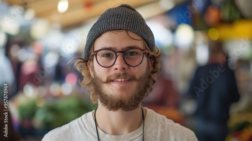 Smiling Young Man Portrait