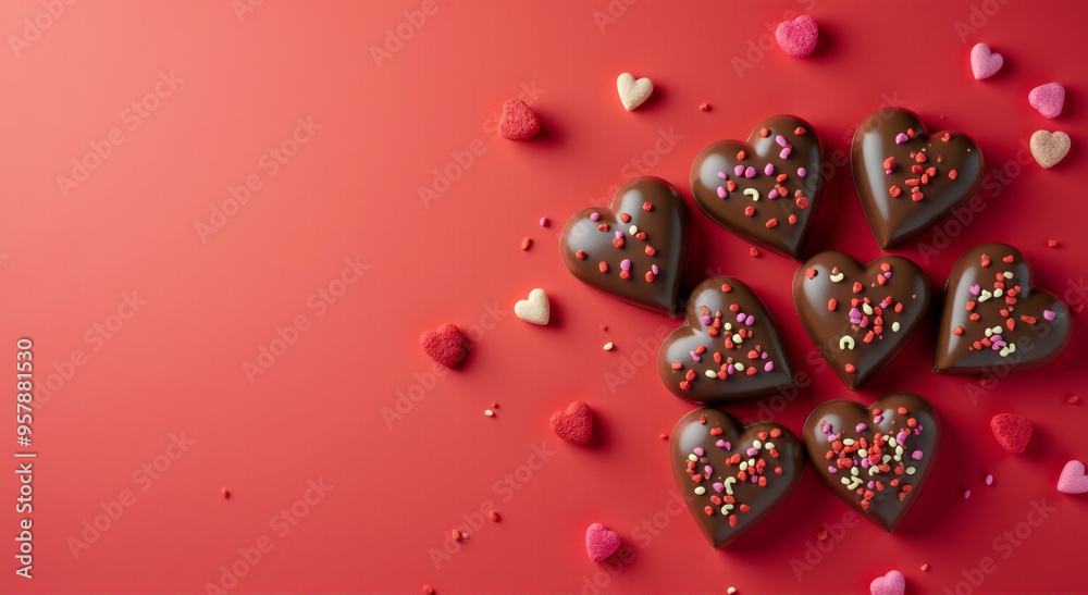 heart shaped chocolate heart shaped chocolate
