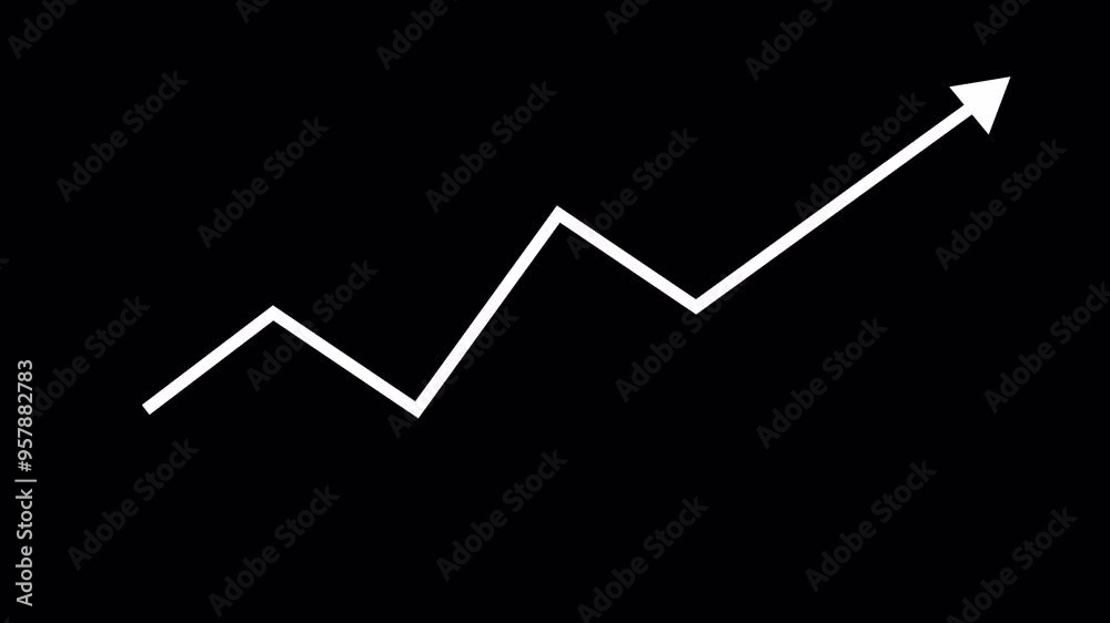 white arrow rising transparent channel, Rising arrow transparent channel, business growth arrow and graph chart. white arrow rising transparent channel, Rising arrow transparent channel, business growth arrow and graph chart.