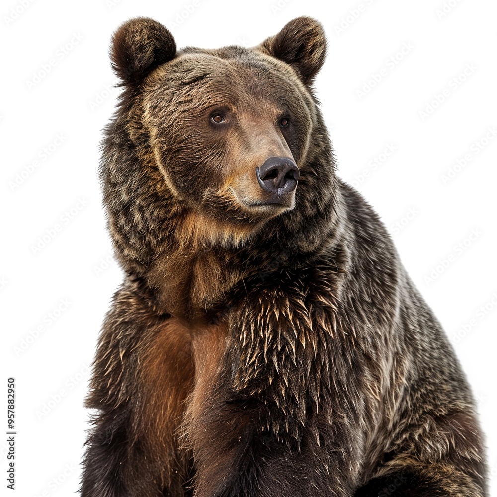 Majestic Bear Shot on transparent background Majestic Bear Shot on transparent background