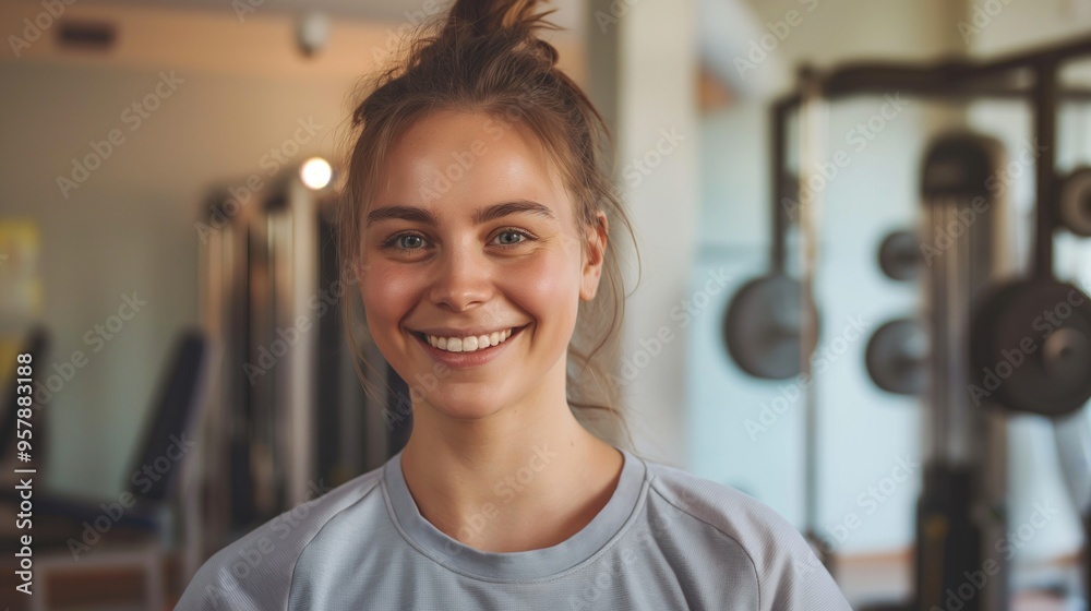 Fototapeta premium Smiling Physical Therapist Portrait
