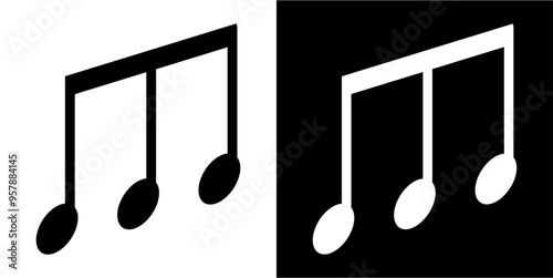 musical note icon or symbol