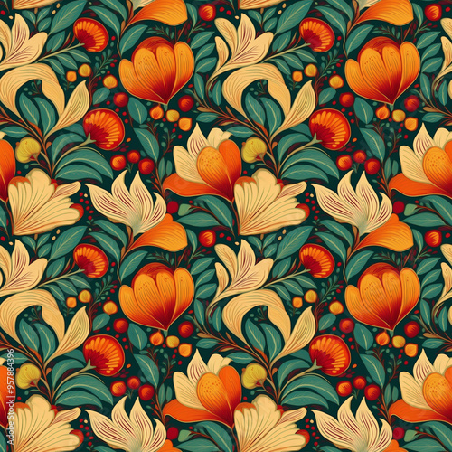 seamless floral pattern