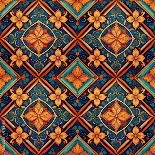 seamless floral pattern