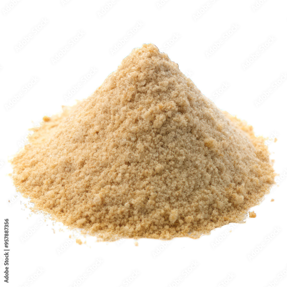 Desert sand pile isolated on transparent background Desert sand pile isolated on transparent background