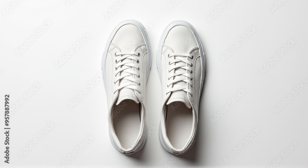 silver shoes on white background silver shoes on white background