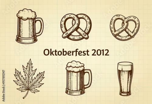 Celebrate Oktoberfest 2012: Beer, Pretzels, and Leaves photo