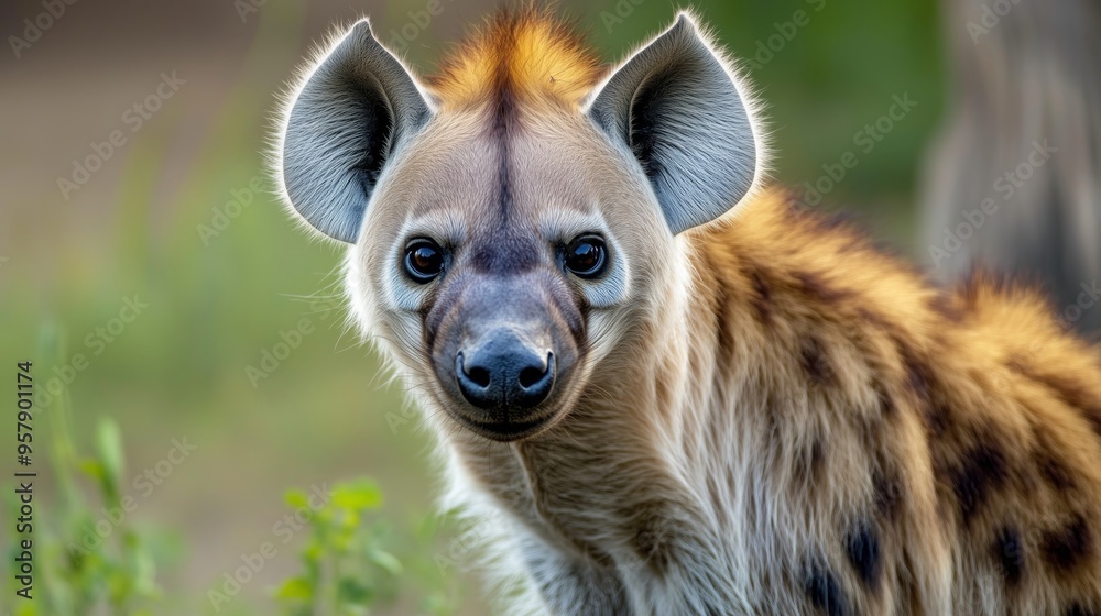 A Close Encounter with a Hyena in Its Natural Habitat A Close Encounter with a Hyena in Its Natural Habitat