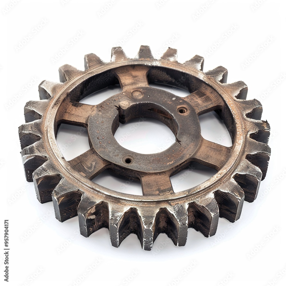 A cogwheel used in the automotive industry A cogwheel used in the automotive industry
