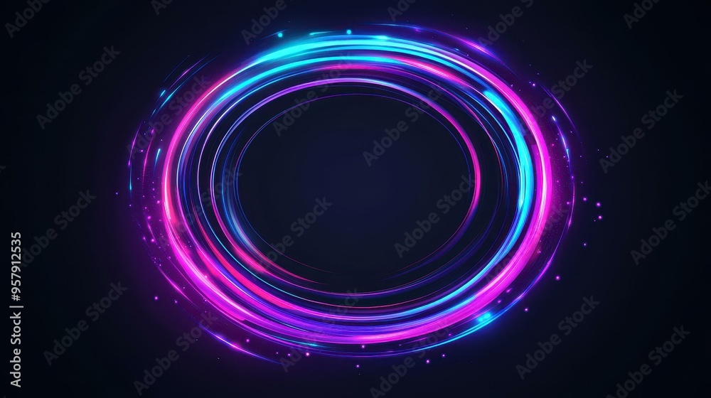 Experience a vivid blend of light and texture in this modern illustration, echoing the pulse of electronic sound. Experience a vivid blend of light and texture in this modern illustration, echoing the pulse of electronic sound.