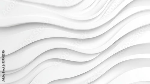 Discover the elegance of a modern design featuring soft gray waves, ideal for elevating your creative projects and visuals.