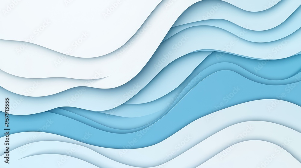 Obraz premium Transform your projects with a sleek 3D abstract backdrop showcasing dynamic shapes and flowing tunnels for modern flair.