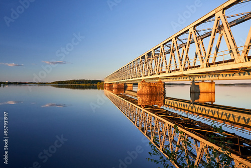 bridge over the river