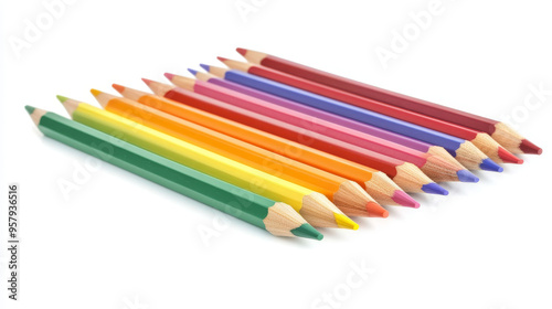 This set features a collection of pastel-colored pencils designed for children. Each pencil is crafted to provide a smooth, vibrant application of color, ideal for drawing and coloring. The soft, mute