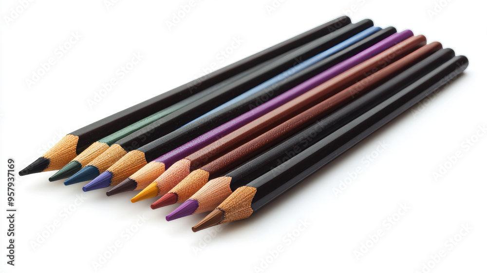 This set features a collection of pastel-colored pencils designed for children. Each pencil is crafted to provide a smooth, vibrant application of color, ideal for drawing and coloring. The soft, mute