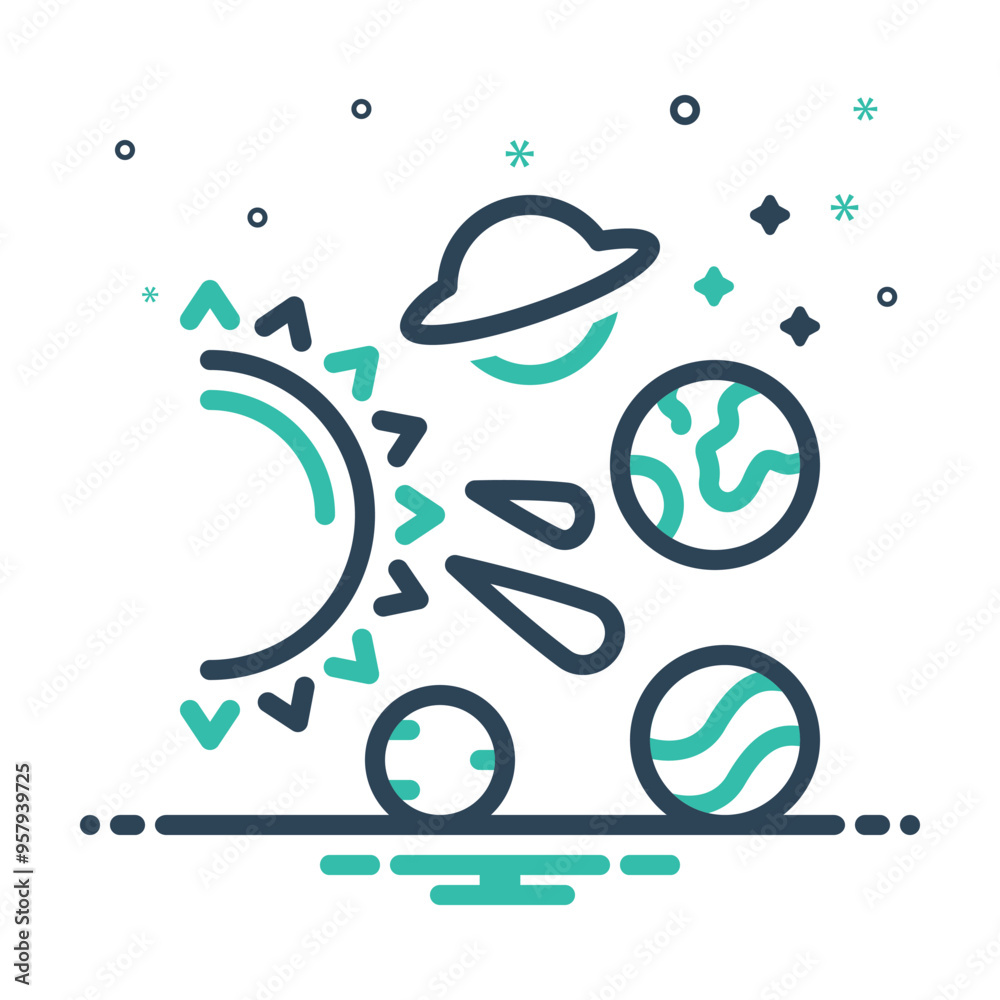 Mix icon for universe Mix icon for universe