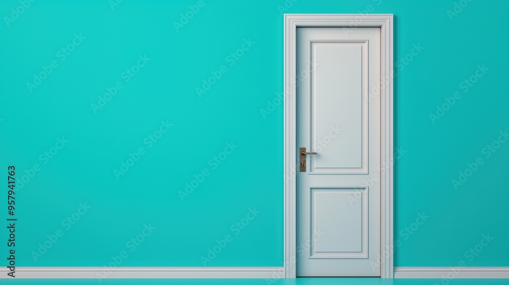 Illuminated Investment Opportunity - Conceptual Open Door with Currency in , Copy Space, Selective Focus | Illuminated Investment Opportunity - Conceptual Open Door with Currency in , Copy Space, Selective Focus |