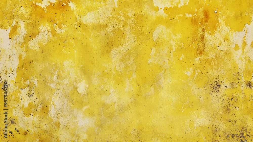The distressed yellow grunge stain is great The distressed yellow grunge stain is great