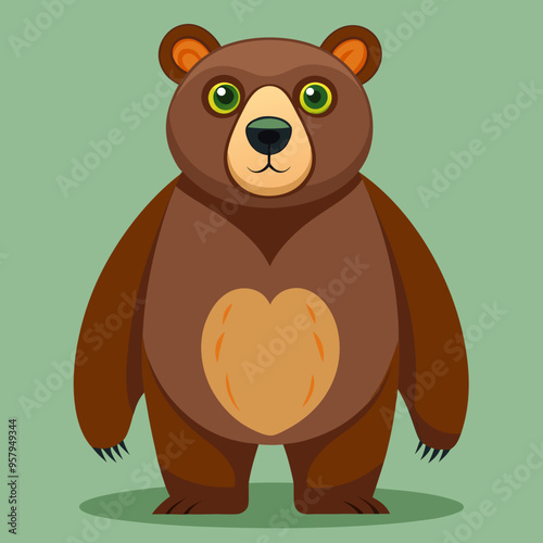 brown bear cartoon