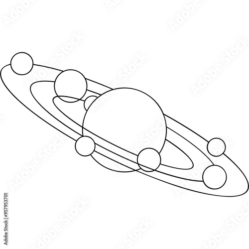Solar System Icon