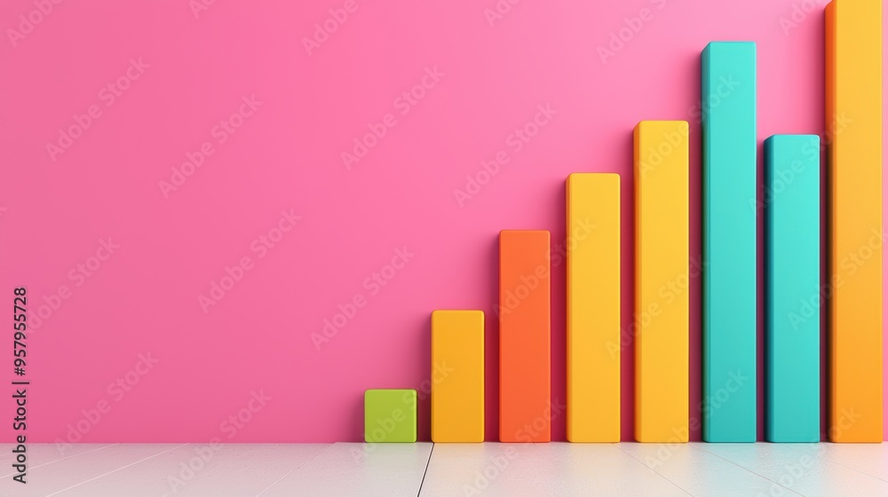 Futuristic Market Forecast Digital Trends with Copy Space for Text, Selective Focus, Definition Futuristic Market Forecast Digital Trends with Copy Space for Text, Selective Focus, Definition