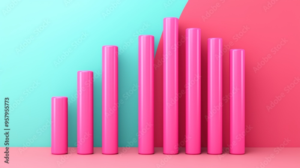Futuristic Market Forecast Digital Trends with Copy Space, Selective Focus, Futuristic Market Forecast Digital Trends with Copy Space, Selective Focus,