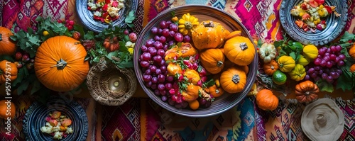 Vibrant Bohemian Thanksgivi...