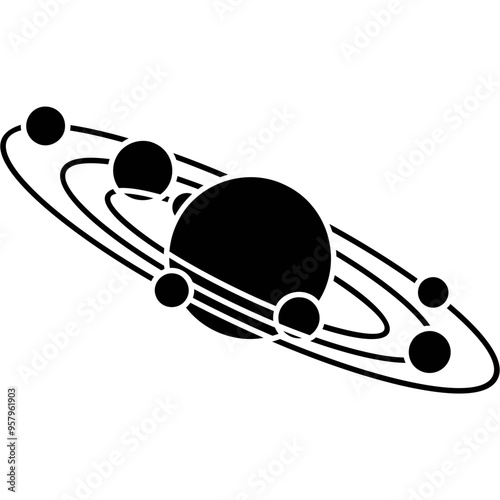 Solar System Icon