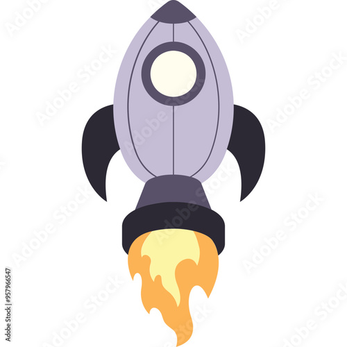 Rocket Illustration