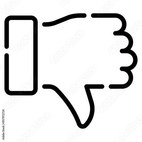 Thumbs down icon