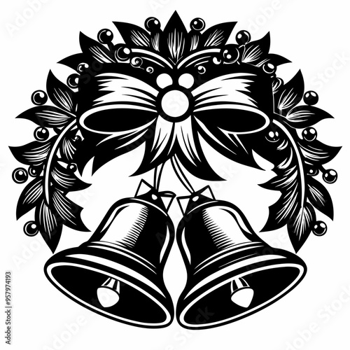 Jingle Bells Christmas  vector svg
